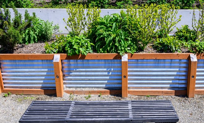 Metal and Wooden Fences